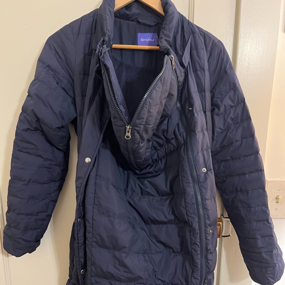 Seraphine Maternity (and baby-wearing) 3-in-1 Puffer Coat